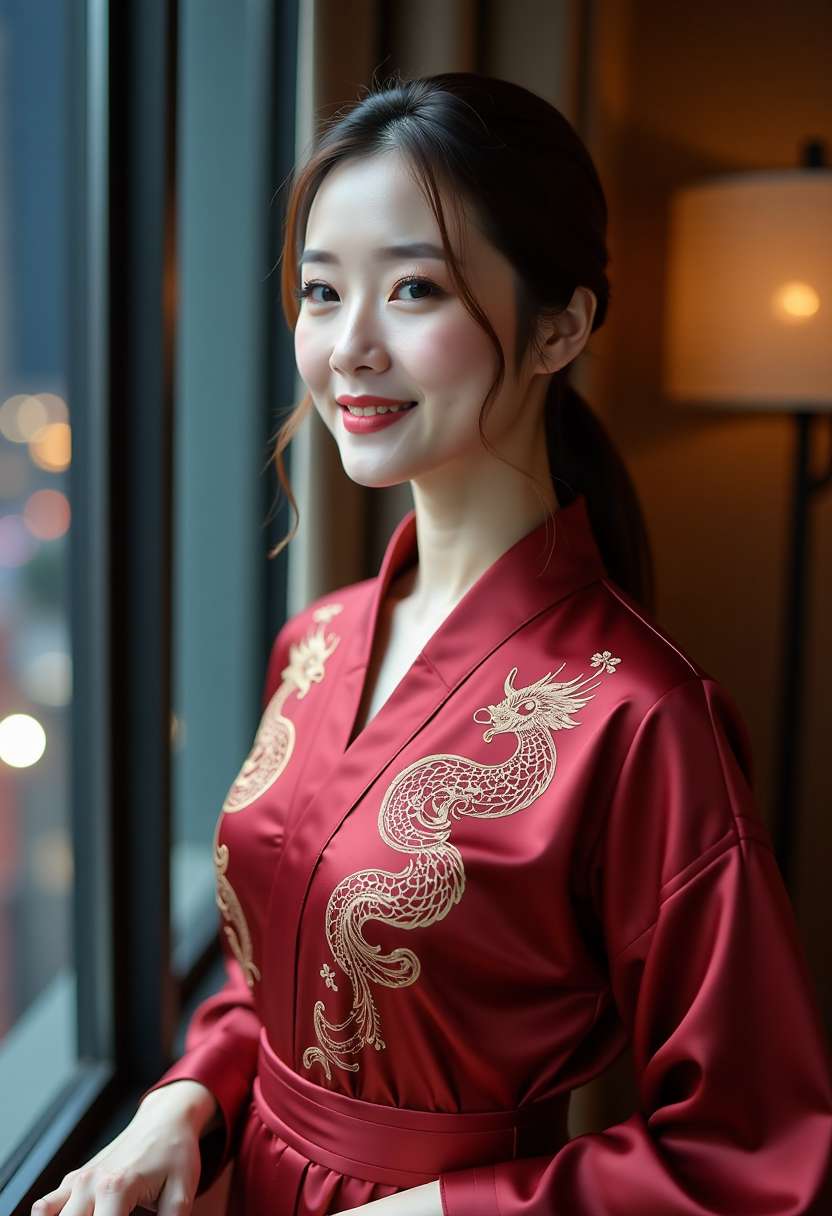 旧城灯火海报